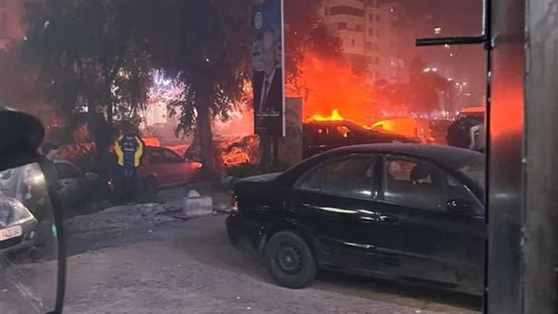استهداف ضاحية الجنوب في بيروت
