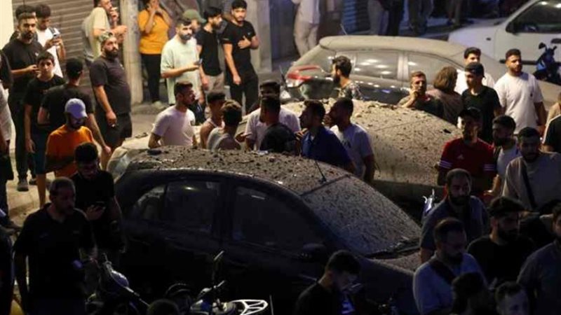 الضربة الإسرائيلية في بيروت