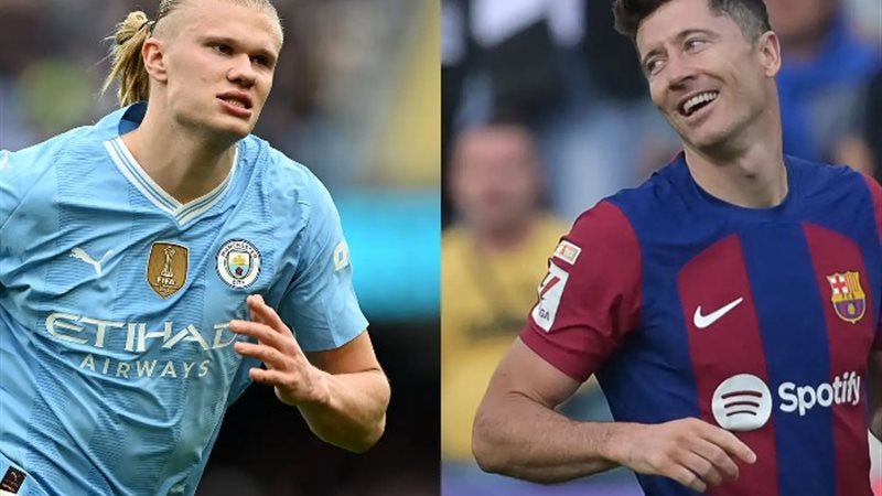 مانشستر سيتي وبرشلونة