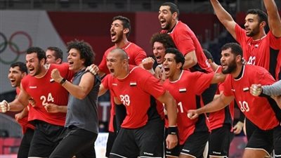 ياسر إدريس يهنئ فراعنة اليد بعد ضمان التأهل لربع نهائى أولمبياد باريس