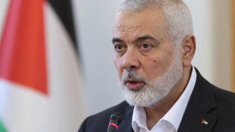 إسماعيل هنية، رئيس المكتب السياسي لحركة حماس