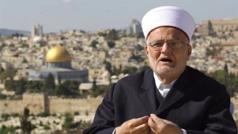 إمام المسجد الأقصى الشيخ عكرمة صبري