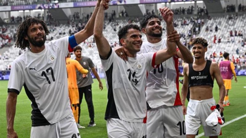 لاعبو منتخب مصر