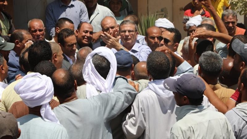 وزير الزراعة فى فرهاش