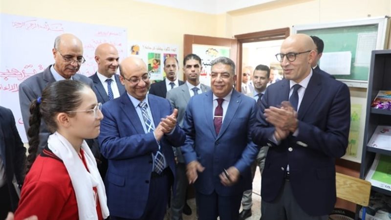 خلال الزيارة
