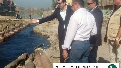 محافظ بورسعيد يتفقد الحزام الآمن بمنطقة العجايبة والنخلة