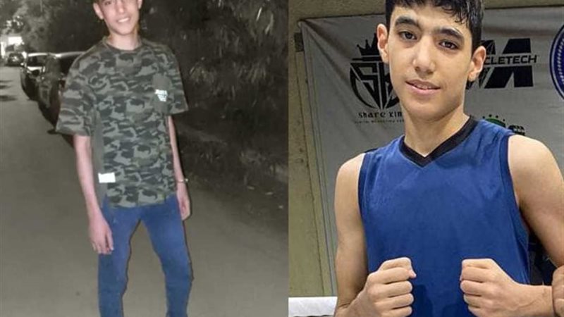 لاعب الملاكمة حمزة تامر
