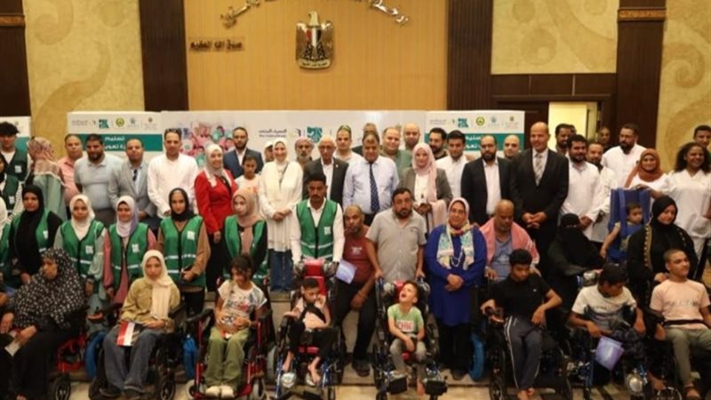المصرف المتحد وتسليم أجهزة تعويضية طبية لذوي الإعاقة في شما
