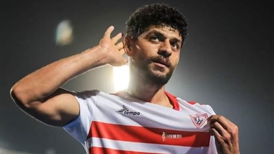 نجاة مصطفي شلبي لاعب الزمالك من حادث تصادم مروع (صور)