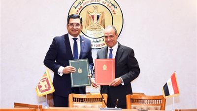 وزير الخارجية يبحث مع نظيره السيرلانكي تعزيز الاستثمارات والتبادل التجاري