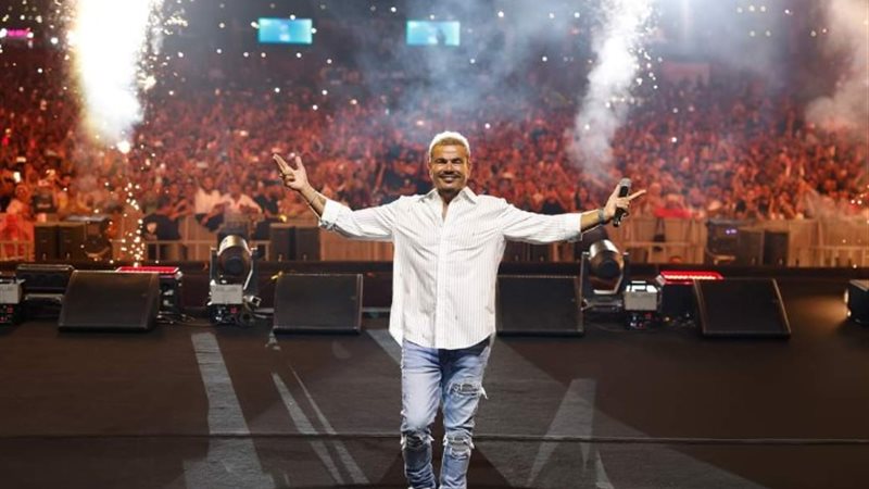 الفنان عمرو دياب