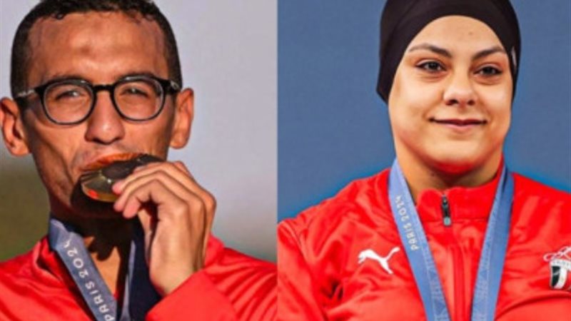 أحمد الجندي وسارة سمير