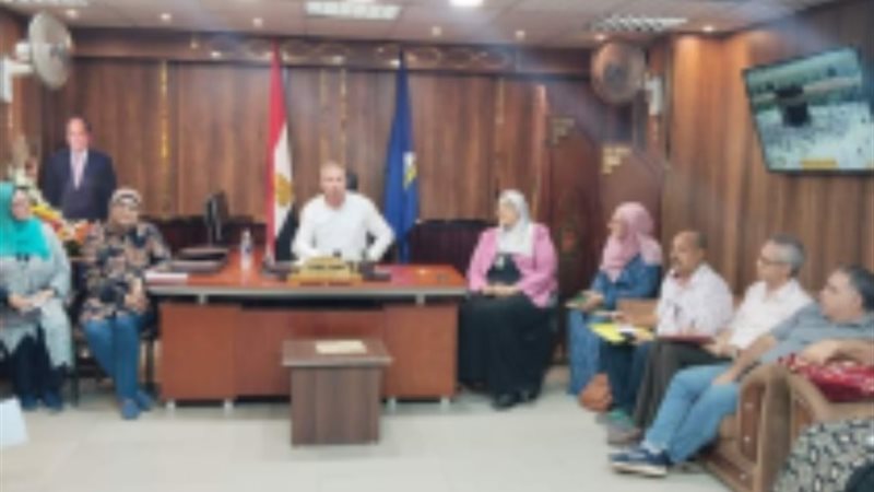لقاء وكيل التربية والتعليم بدمياط