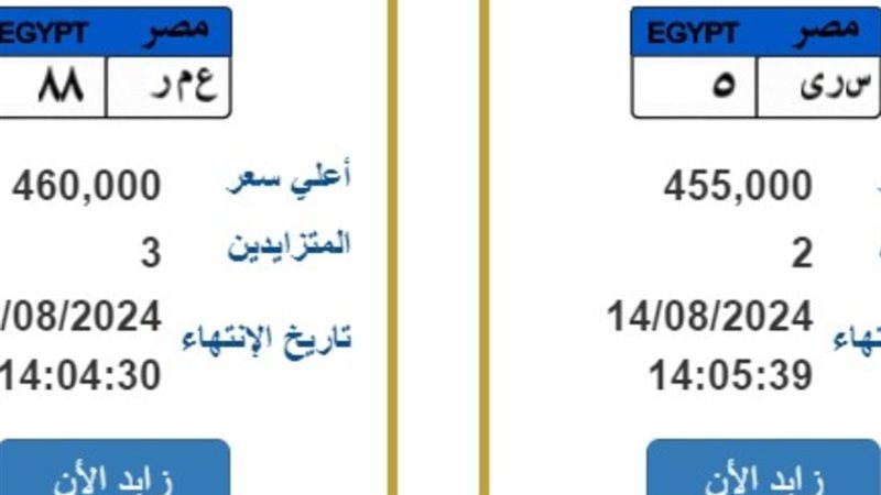 لوحات معدنية مميزة