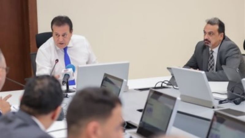 الدكتور خالد عبد الغفار نائب مجلس الوزراء ووزير الصحة والسك