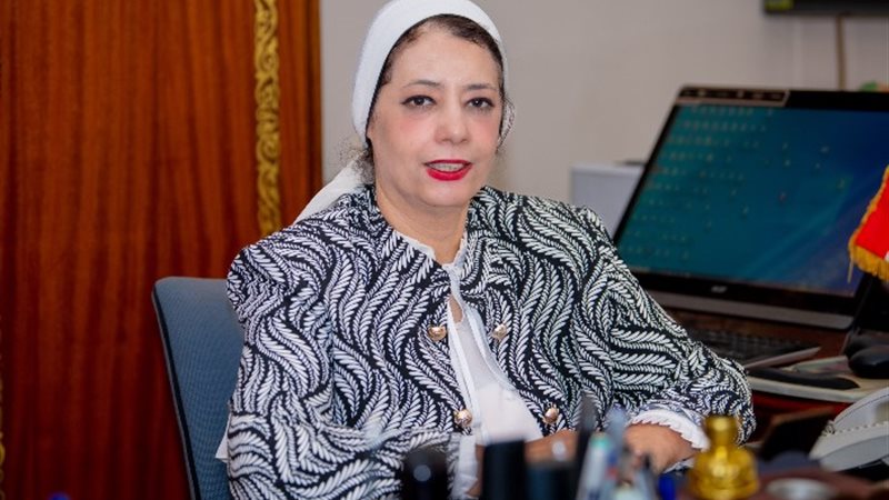 رانيا شرعان - مديرة مكتبة مصر العامة الرئيسية بالدقي