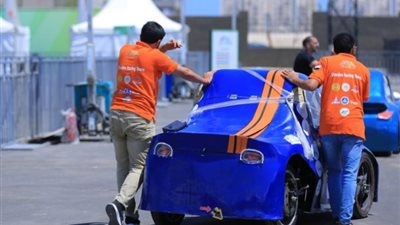 بث مباشر مشاهدة منافسات رالي السيارات الكهربائية للجامعات بمهرجان العلمين