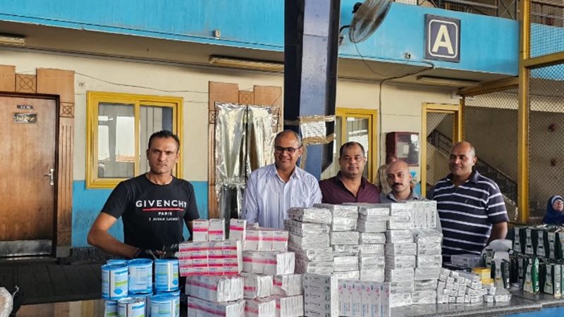 الضبطية بمطار القاهرة