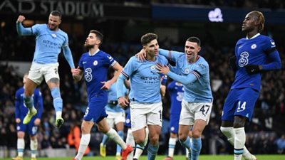 مانشستر سيتي يستهل رحلة الحفاظ على لقب البريميرليج بالفوز على تشيلسي 2-0