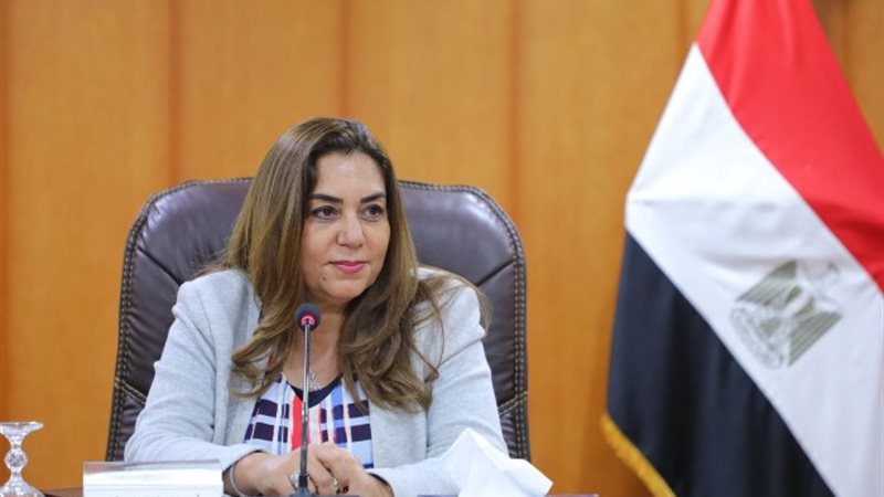 منال عوض محافظ دمياط