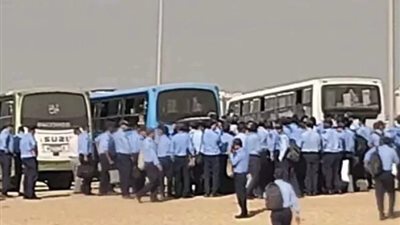 تظاهر مئات العاملين فى «طلعت مصطفى» للمطالبة بتحسين الأجور