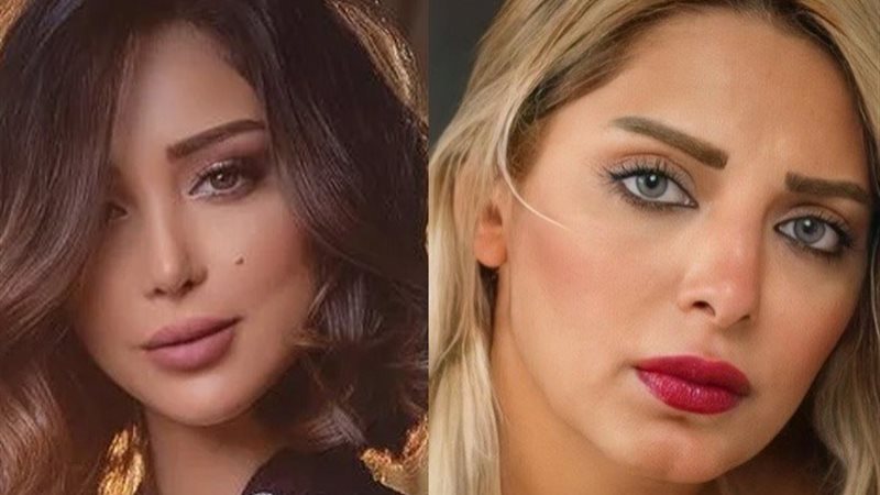 مي حلمي وبسمة بوسيل
