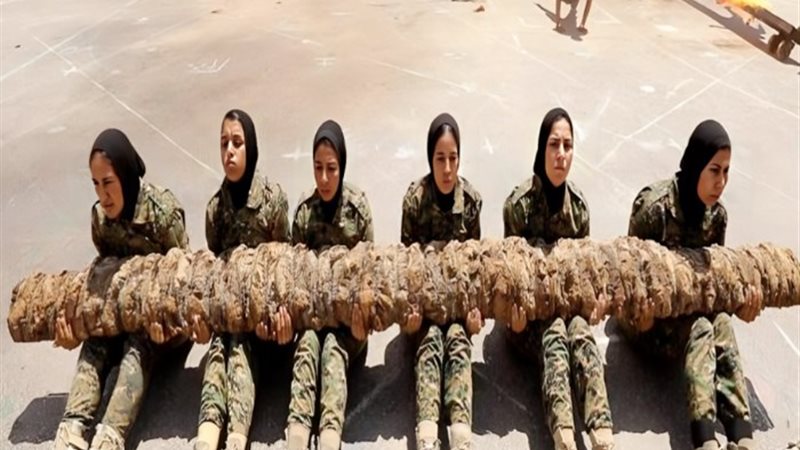 طالبات معهد معاوني الأمن