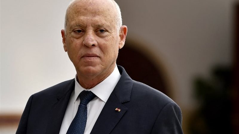 الرئيس التونسي قيس سعيّد