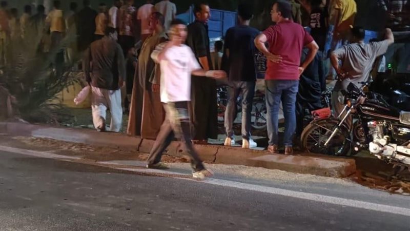 حادث طريق الفيوم