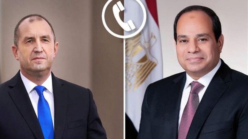 الرئيس السيسي ونظيره البلغاري - أرشيفية