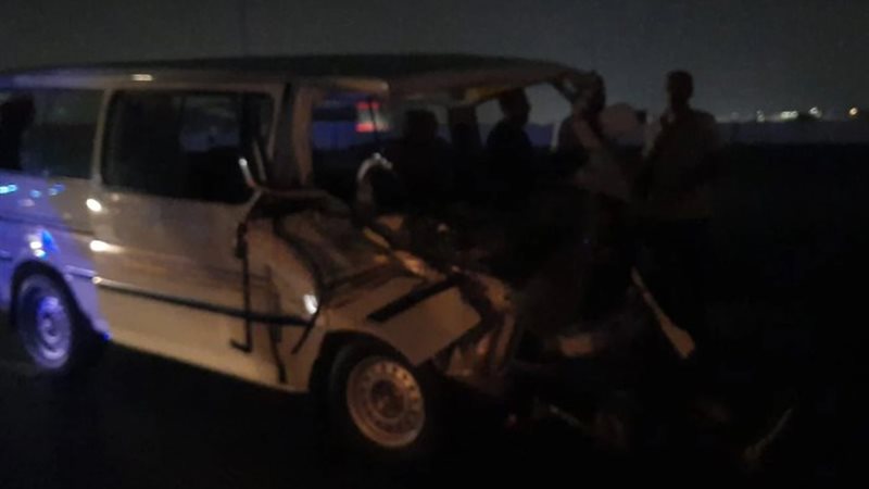 حادث سيارة بالطريق الدائري