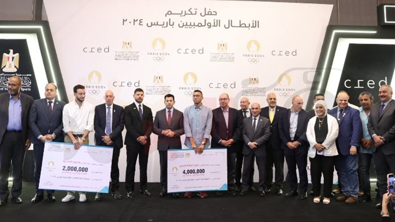 أبطال مصر في أولمبياد باريس 2024