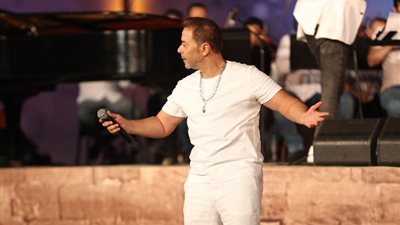مدحت صالح يتألق في حفل مهرجان القلعة