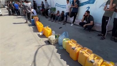 %80 من آبار المياه المغذية لوسط قطاع غزة خرجت عن الخدمة