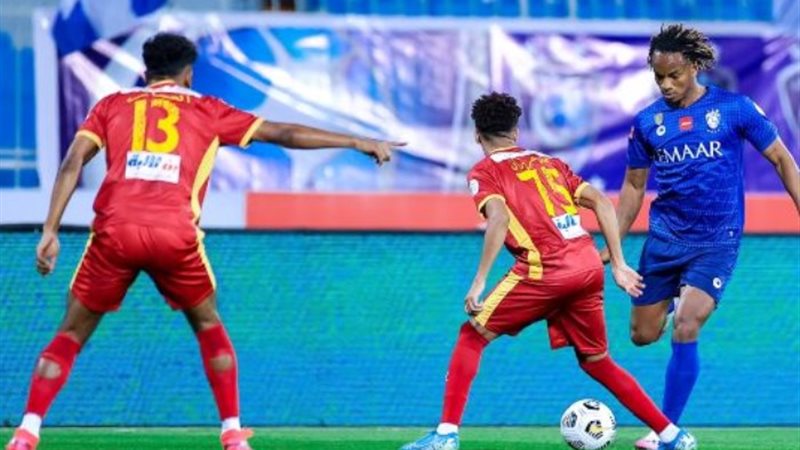 مباراة الهلال وضمك