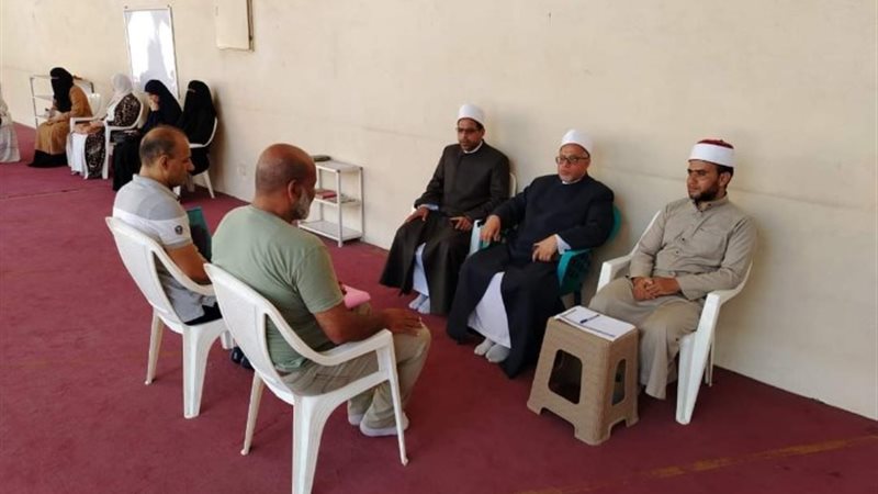 اختبار مديرية أوقاف دمياط