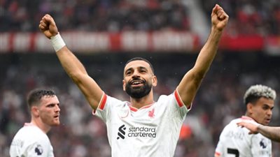 موقف صلاح بجدول هدافي الدوري الإنجليزي بعد هدفه في اليونايتد