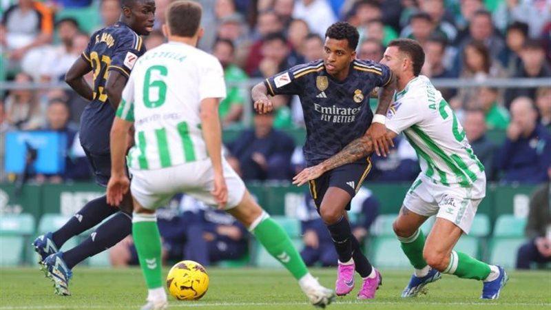 الموعد والقنوات الناقلة مباراة ريال مدريد وريال بيتيس في ال