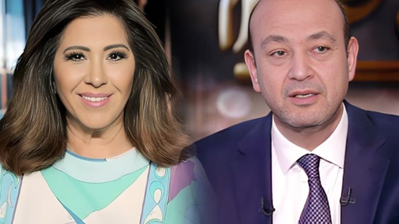 عمرو أديب وليلي عبد اللطيف