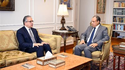 وزير الخارجية يستقبل خالد عناني مرشح مصر لمنصب مدير عام اليونسكو