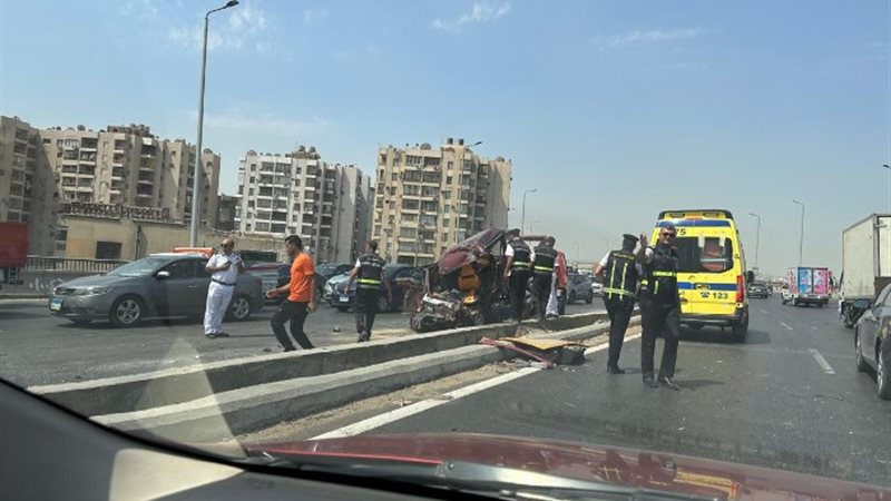 حادث الدائري بالهرم