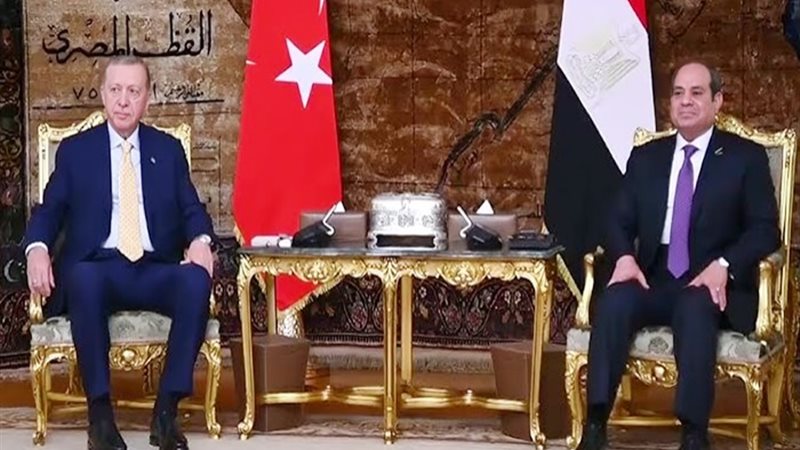 الرئيس السيسي ونظيره التركي رجب أردوغان