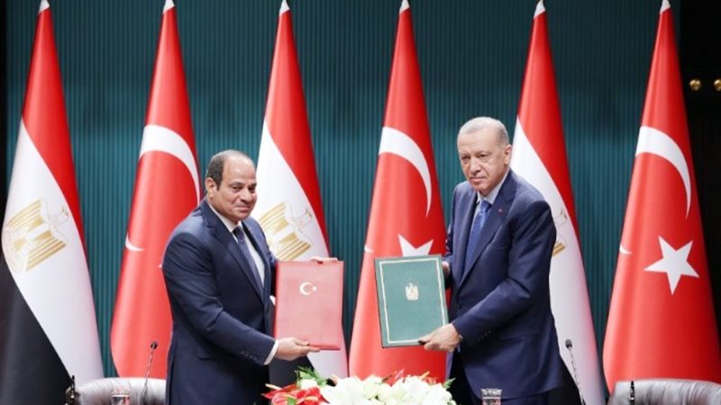 الرئيس السيسي ونظيره التركي