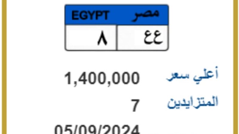 لوحة يجري التزايد عليها