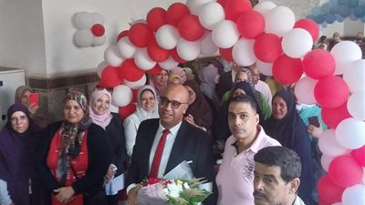 ممر شرفى، لاستقبال مدير الصحة الجديد فى دمياط ( صور)