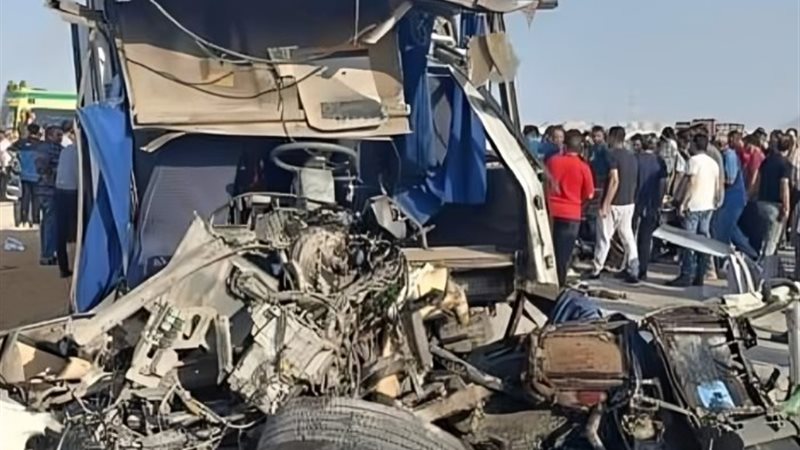حادث طريق السخنة