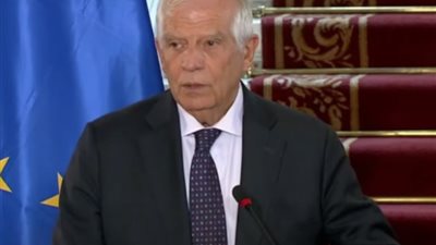 جوزيب بوريل يشكر مصر على جهودها لوقف الحرب في غزة