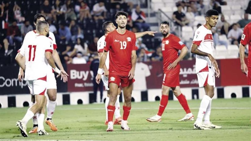 مباراة فلسطين والأردن