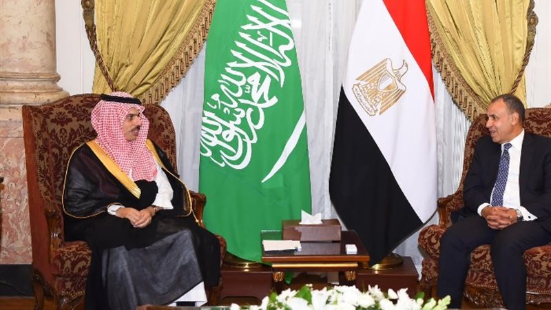 وزير الخارجية ونظيره السعودي