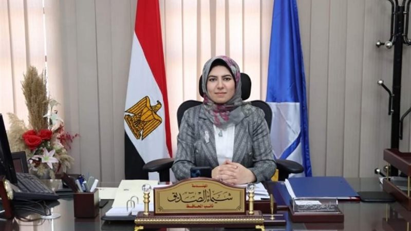 المهندسة شيماء الصديق نائب محافظ دمياط